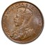 1914 Canada Large Cent George V MS-65 PCGS (Brown)