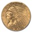 1914-D $2.50 Indian Gold Quarter Eagle MS-64 PCGS