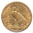 1914-D $2.50 Indian Gold Quarter Eagle MS-64 PCGS