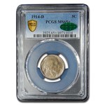 1914-D Buffalo Nickel MS-65 + PCGS CAC