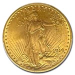 1914-S $20 Saint-Gaudens Gold Double Eagle MS-66 PCGS