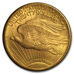 1914-S $20 St Gaudens Gold Double Eagle AU