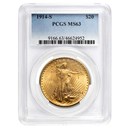 1914-S $20 St Gaudens Gold Double Eagle MS-63 PCGS