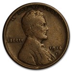 1914-S Lincoln Cent VG