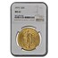 1915 $20 St Gaudens Gold Double Eagle MS-61 NGC