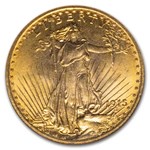 1915 $20 St Gaudens Gold Double Eagle MS-65 NGC CAC