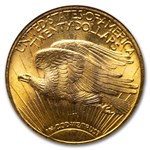 1915 $20 St Gaudens Gold Double Eagle MS-65 NGC CAC