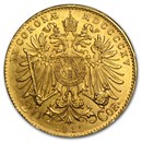 1915 Austria Gold 20 Corona BU (Restrike)