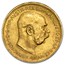 1915 Austria Gold 20 Corona BU (Restrike)