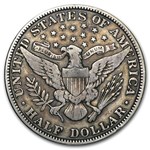 1915 Barber Half Dollar Fine