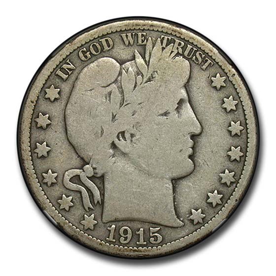 Buy 1915 Barber Half Dollar VG-8 NGC | APMEX