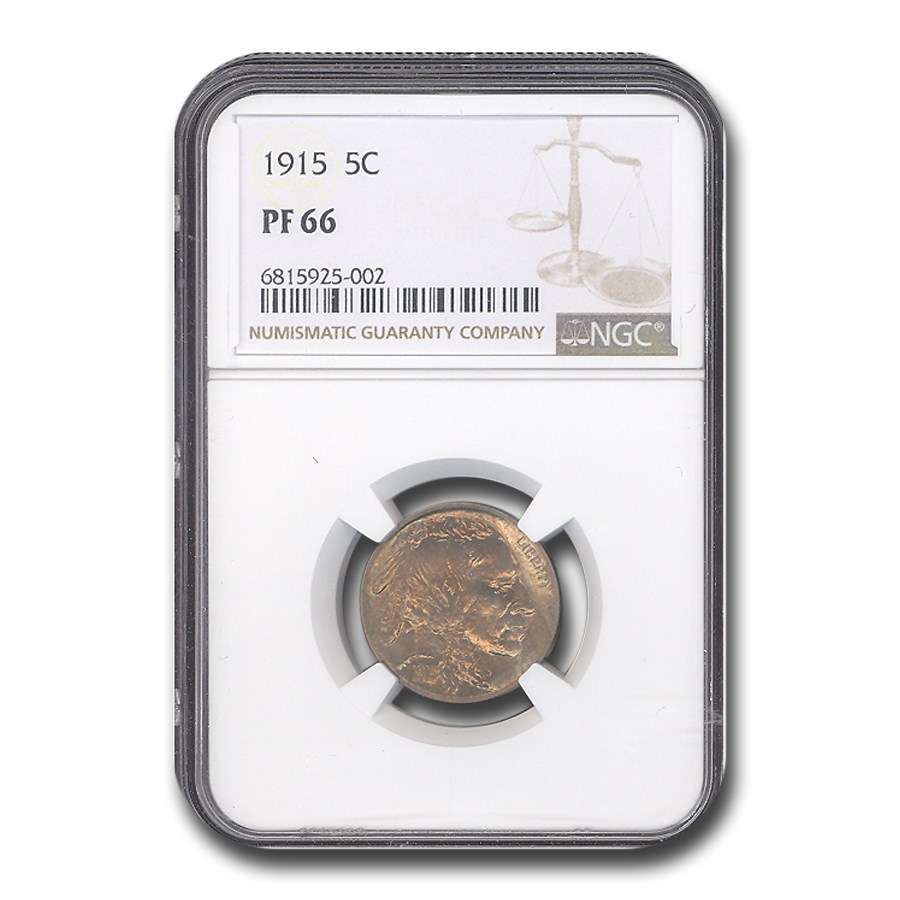 1915 Buffalo Nickel PF-66 NGC