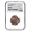 1915 Mexico Copper 10 Centavos Chihuahua MS-64 NGC (Red/Brown)