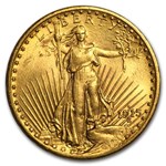 1915-S $20 St Gaudens Gold Double Eagle AU