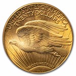 1915-S $20 St Gaudens Gold Double Eagle MS-65 PCGS