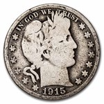 1915-S Barber Half Dollar Good