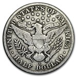 1915-S Barber Half Dollar VG