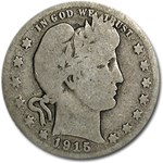 1915-S Barber Quarter AG