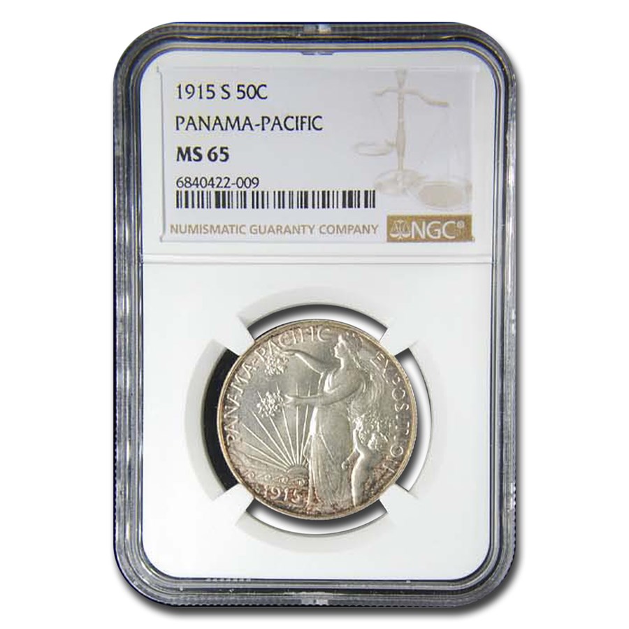 1915-S Panama Pacific Half Dollar MS-65 NGC