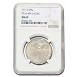 1915-S Panama Pacific Half Dollar MS-66 NGC