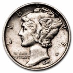 1916-1945 Mercury Dime XF (Random)