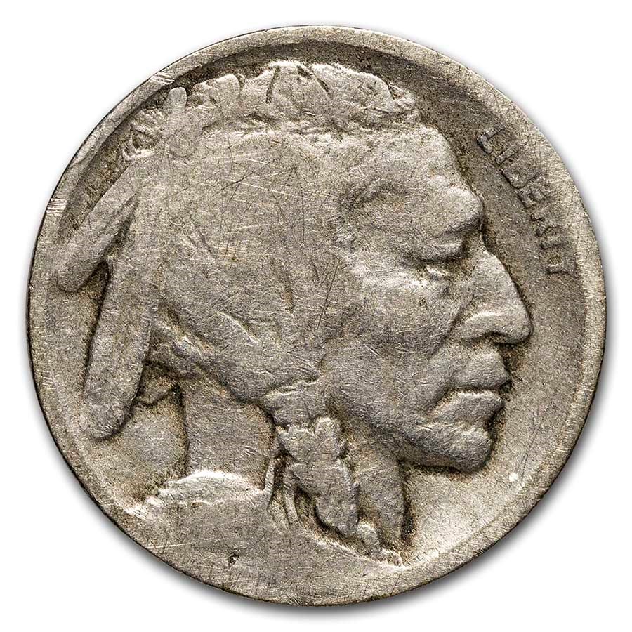 1916-D Buffalo Nickel AG