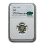 1916-D Mercury Dime Fair-2 NGC CAC