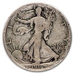 1916-D Walking Liberty Half Dollar VG