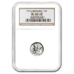 1916 Mercury Dime MS-64 NGC (FB)