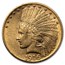 1916-S $10 Indian Gold Eagle AU