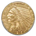 1916-S $5 Indian Gold Half Eagle MS-63 PCGS