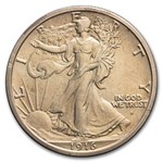 1916-S Walking Liberty Half Dollar BU