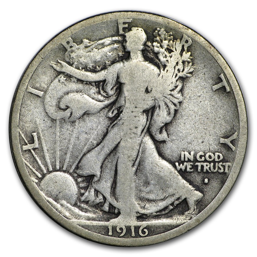 Buy 1916-S Walking Liberty Half Dollar VG | APMEX