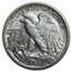 1916 Walking Liberty Half Dollar AU