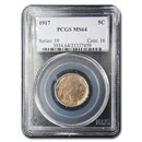 1917 Buffalo Nickel MS-64 PCGS