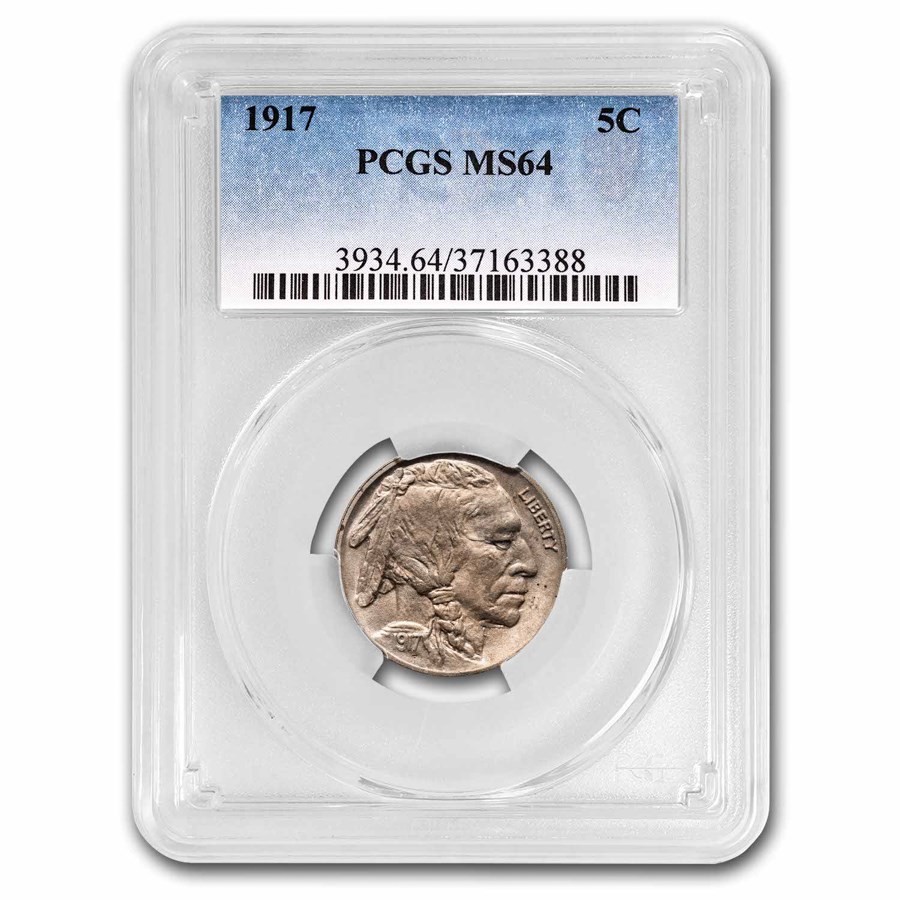 1917 Buffalo Nickel MS-64 PCGS