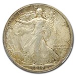 1917-D Obverse Walking Liberty Half Dollar MS-63 CACG