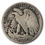 1917-D Rev Walking Liberty Half Dollar Good