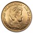 1917 Netherlands Gold 10 Gulden Wilhelmina I BU