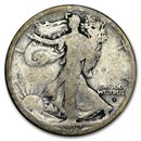 1917-S Obverse Walking Liberty Half Dollar AG