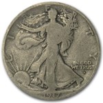 1917-S Obverse Walking Liberty Half Dollar VG