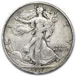 1917-S Rev Walking Liberty Half Dollar VF