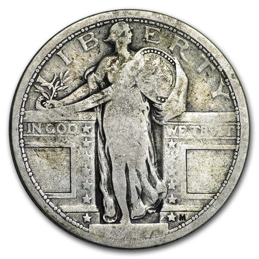 1917 Standing Liberty Quarter Type-I Good