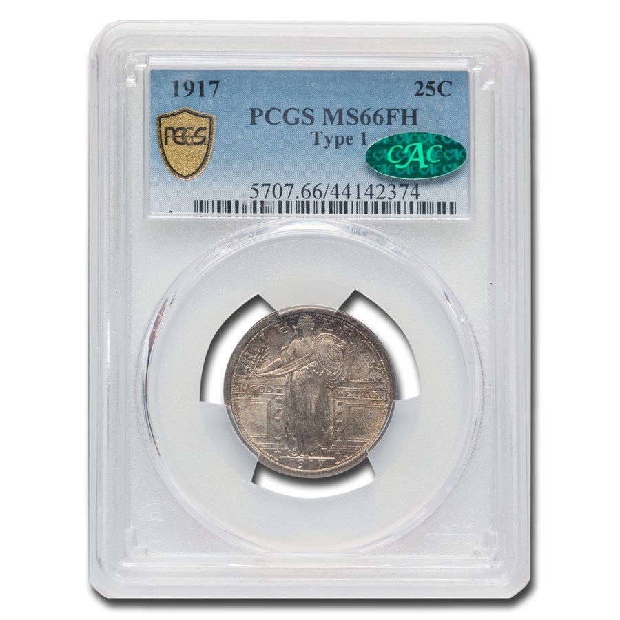 1917 Standing Liberty Quarter Type-I MS-66 PCGS CAC (FH)