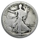 1917 Walking Liberty Half Dollar AG