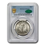 1917 Walking Liberty Half Dollar MS-64 PCGS CAC