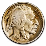 1918-D Buffalo Nickel Fine Details