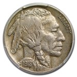 1918-D Buffalo Nickel XF-45 PCGS