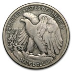 1918-D Walking Liberty Half Dollar Fine