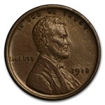 1918 Lincoln Cent BU (Brown)